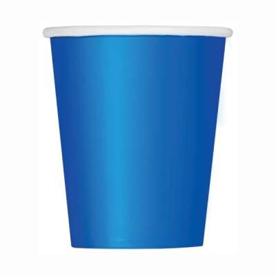 14ct Paper Cups 9oz Royal Blue - Tiger Feet Ireland