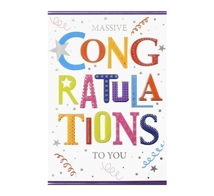 6pk Cards C50 Congrats - Tiger Feet Ireland
