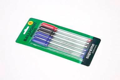 6pcs Ball Pens Mixed - Tiger Feet Ireland