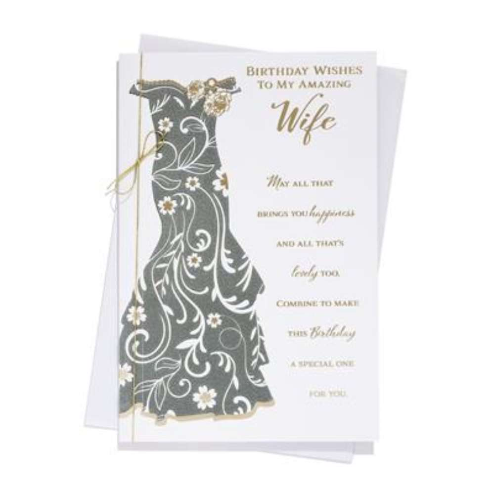 6pk Cards C75 Birthday Wife - Tiger Feet Ireland