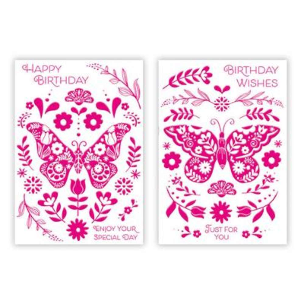 12pk Cards C50 Birthday Open - Tiger Feet Ireland