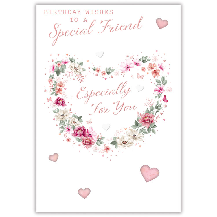 6pk Cards C50 Birthday Friend - Tiger Feet Ireland