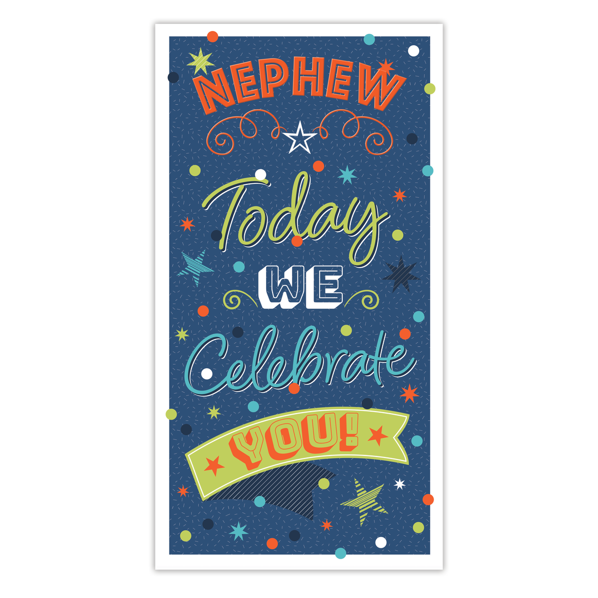 6pk Cards C55 Birthday Nephew - Tiger Feet Ireland