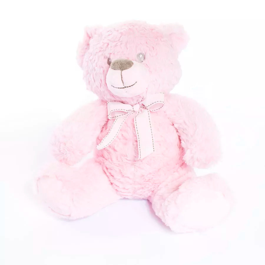 Plush Pink Bear 28cm - Tiger Feet Ireland