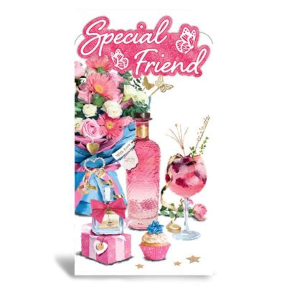 6pk Cards C55 Birthday Friend - Tiger Feet Ireland