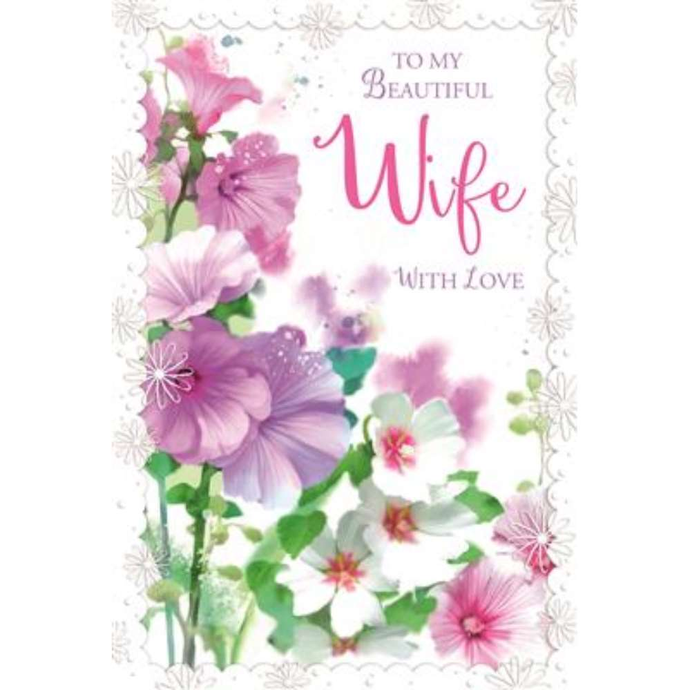 6pk Cards C50 Birthday Wife - Tiger Feet Ireland