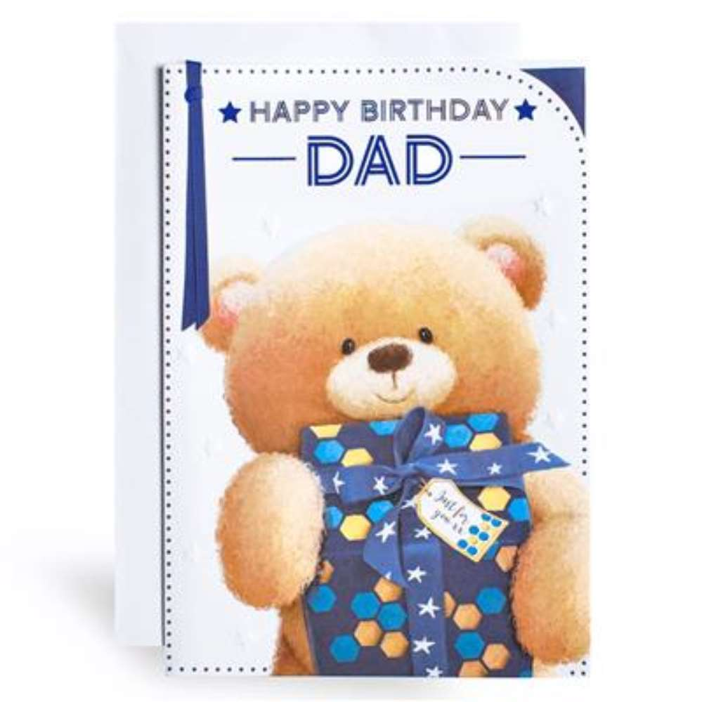 6pk Cards C90 Birthday Dad - Tiger Feet Ireland