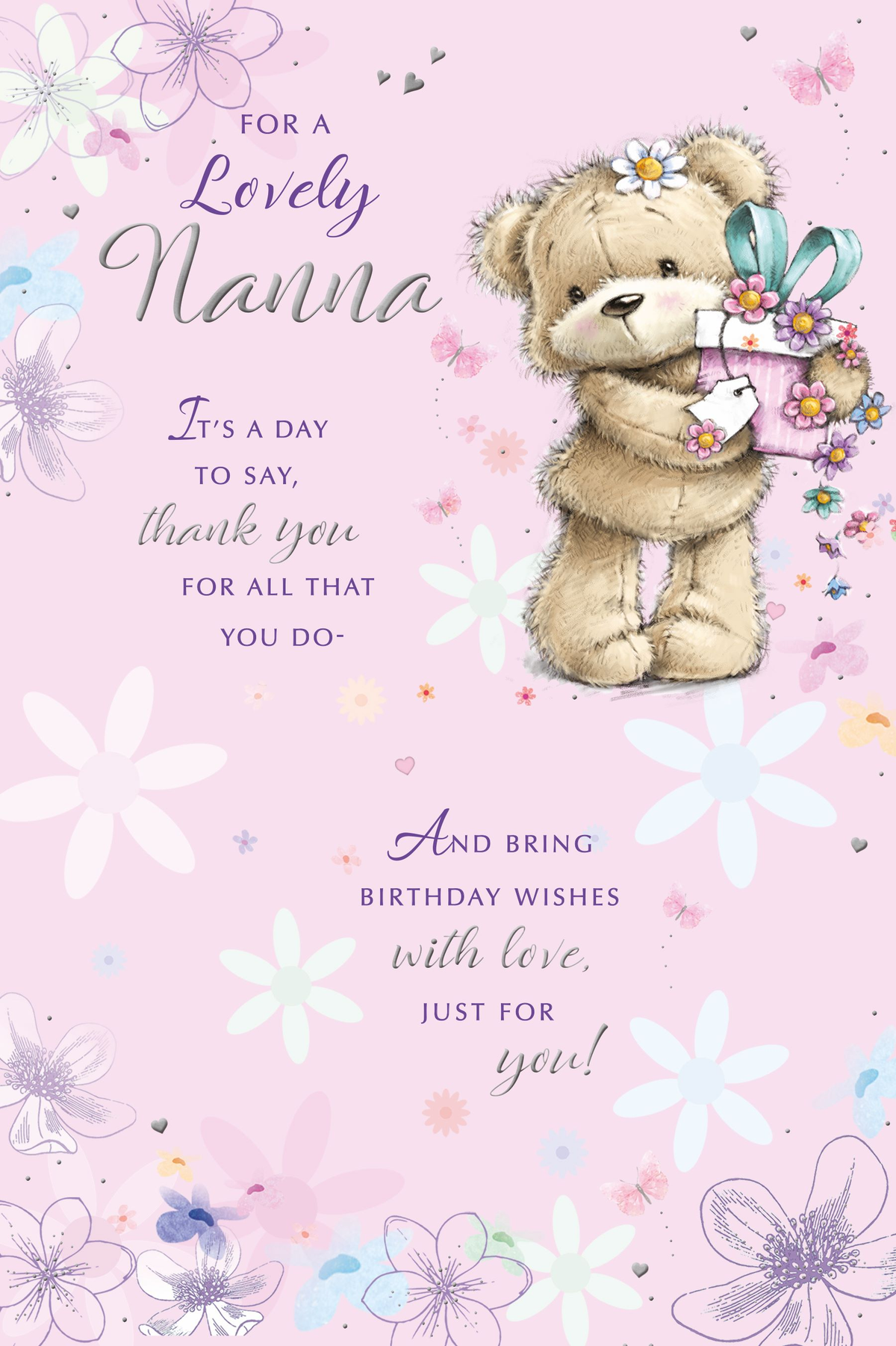 6pk Cards C75 Birthday Nanna - Tiger Feet Ireland
