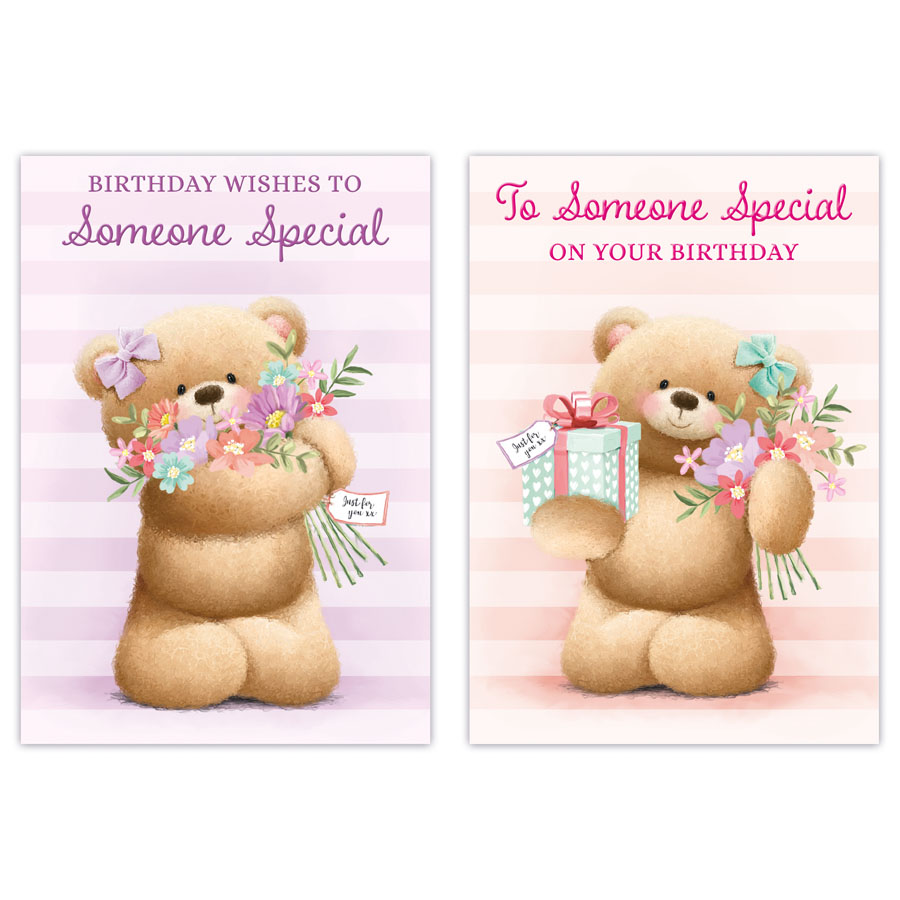 12pk Cards C50 Birthday Someone Special - Tiger Feet Ireland