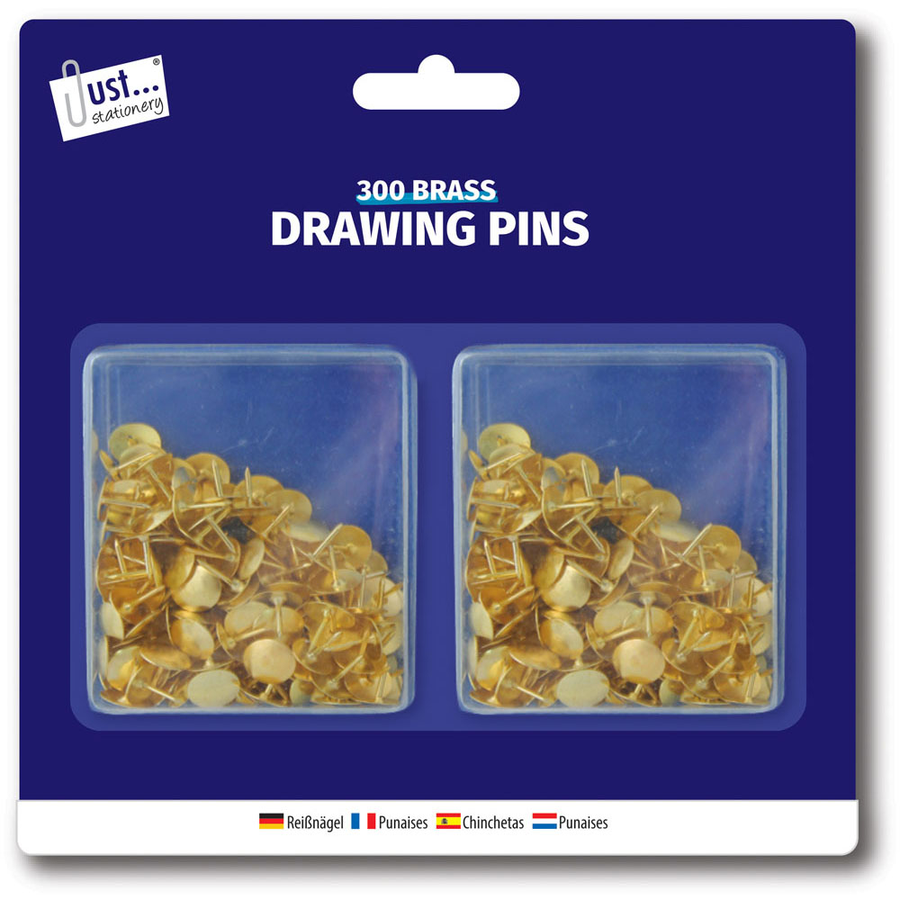 300 Drawing Pins - Tiger Feet Ireland
