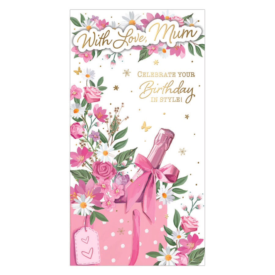 6pk Cards C55 Birthday Mum - Tiger Feet Ireland