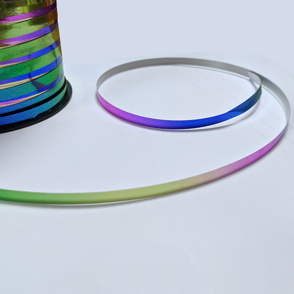 Curling Ribbon Metallic 5mm X 250yds Rainbow - Tiger Feet Ireland