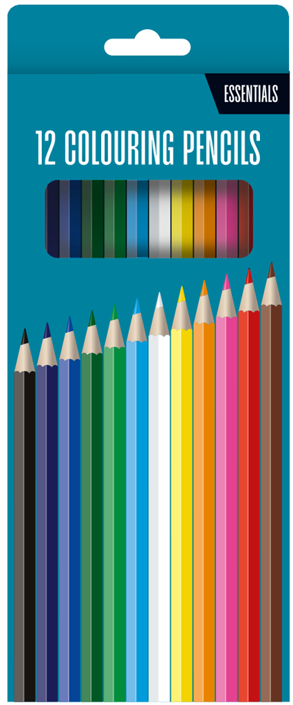 12pk Colouring Pencil - Tiger Feet Ireland