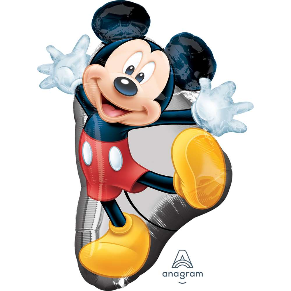 Foil Balloon Supershape Mickey Mouse - Tiger Feet Ireland