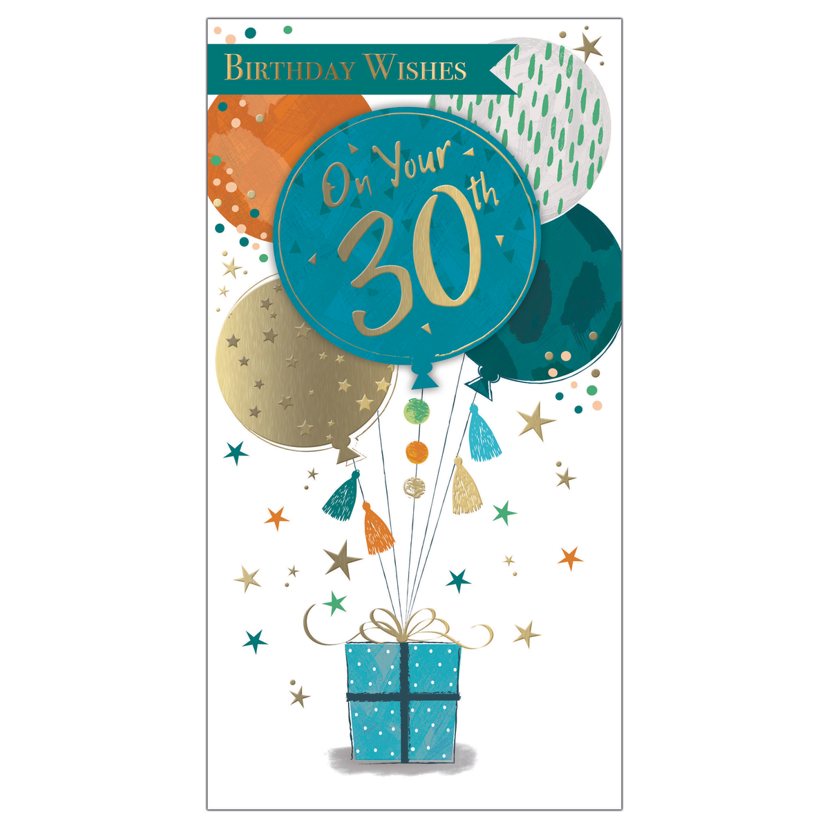 6pk Cards C55 Birthday Age 30 - Tiger Feet Ireland