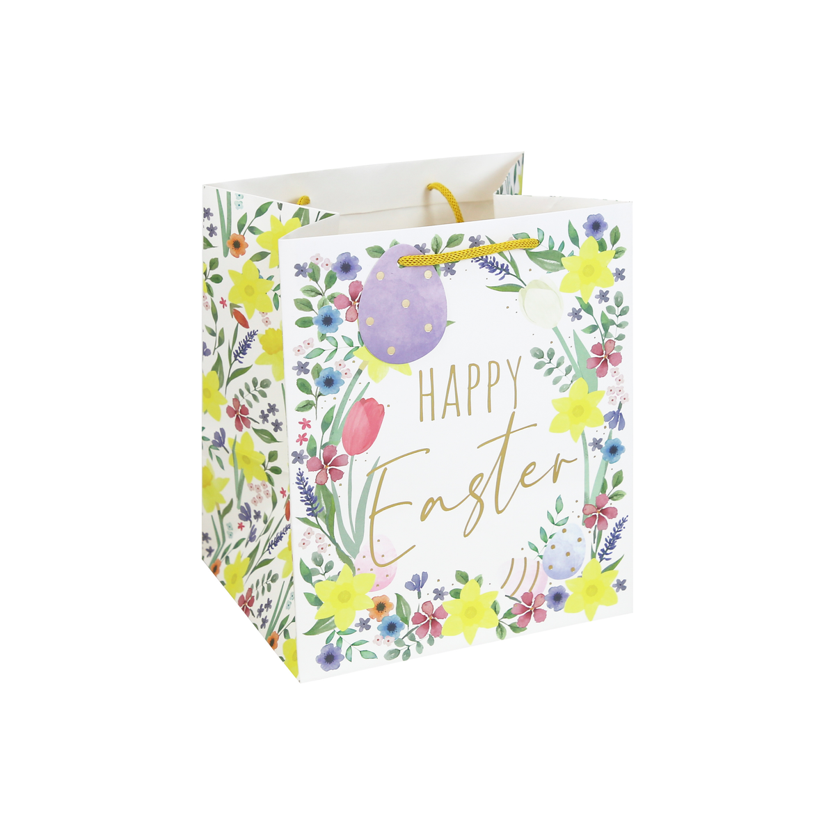 12pk Gift Bag Easter In Spring Med Wg - Tiger Feet Ireland