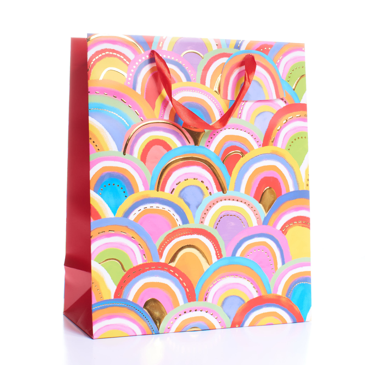 6pk Medium Gift Bags Rainbow - Tiger Feet Ireland
