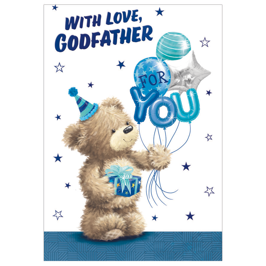 6pk Cards C50 Birthday Godfather - Tiger Feet Ireland