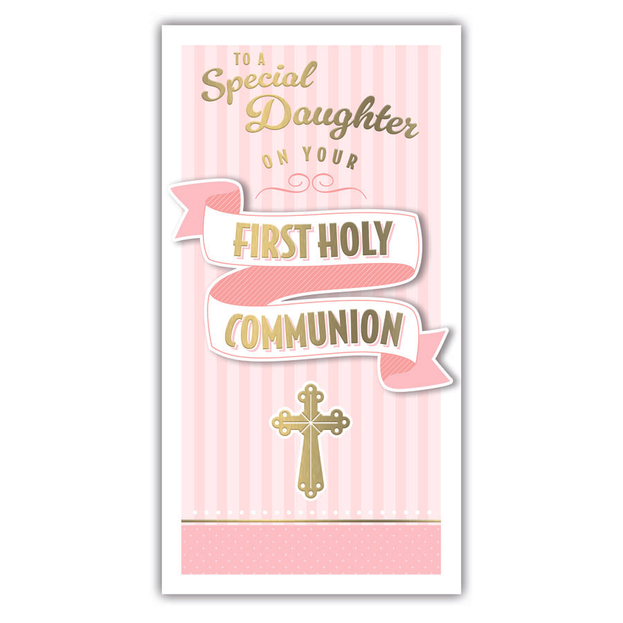 6pk Cards C55 Communion Daughter - Tiger Feet Ireland