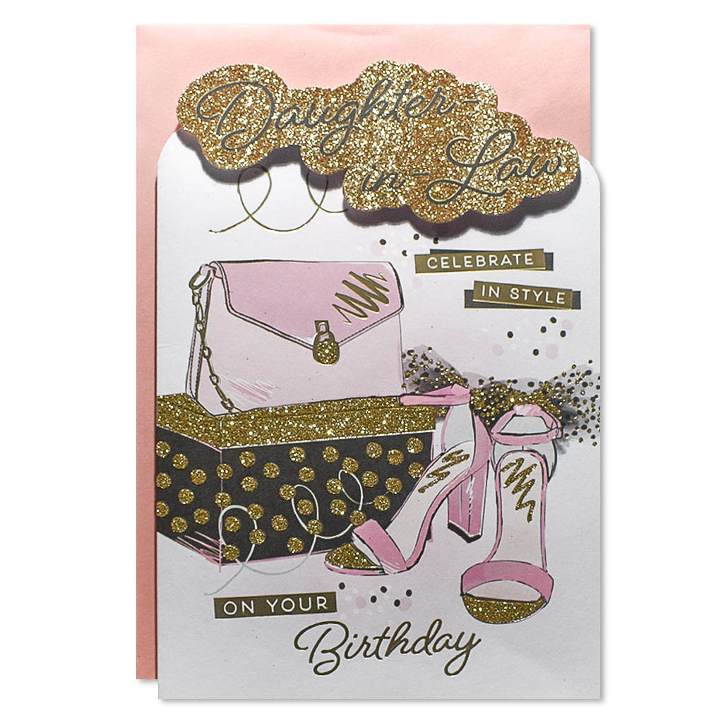 6pk Cards C75 Birthday Daughter-In-Law - Tiger Feet Ireland
