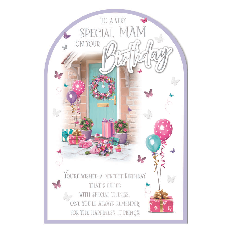 6pk Cards C75 Birthday Mam - Tiger Feet Ireland
