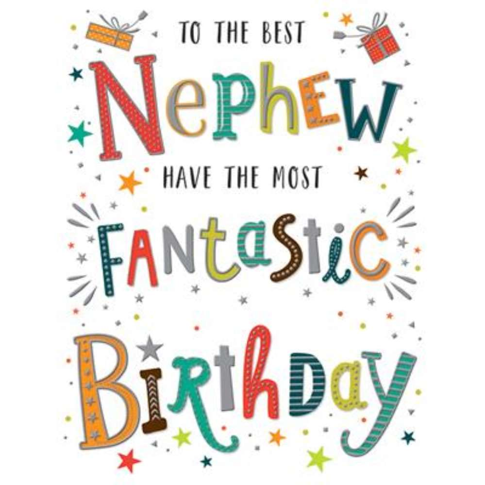 6pk Cards C50 Birthday Nephew - Tiger Feet Ireland