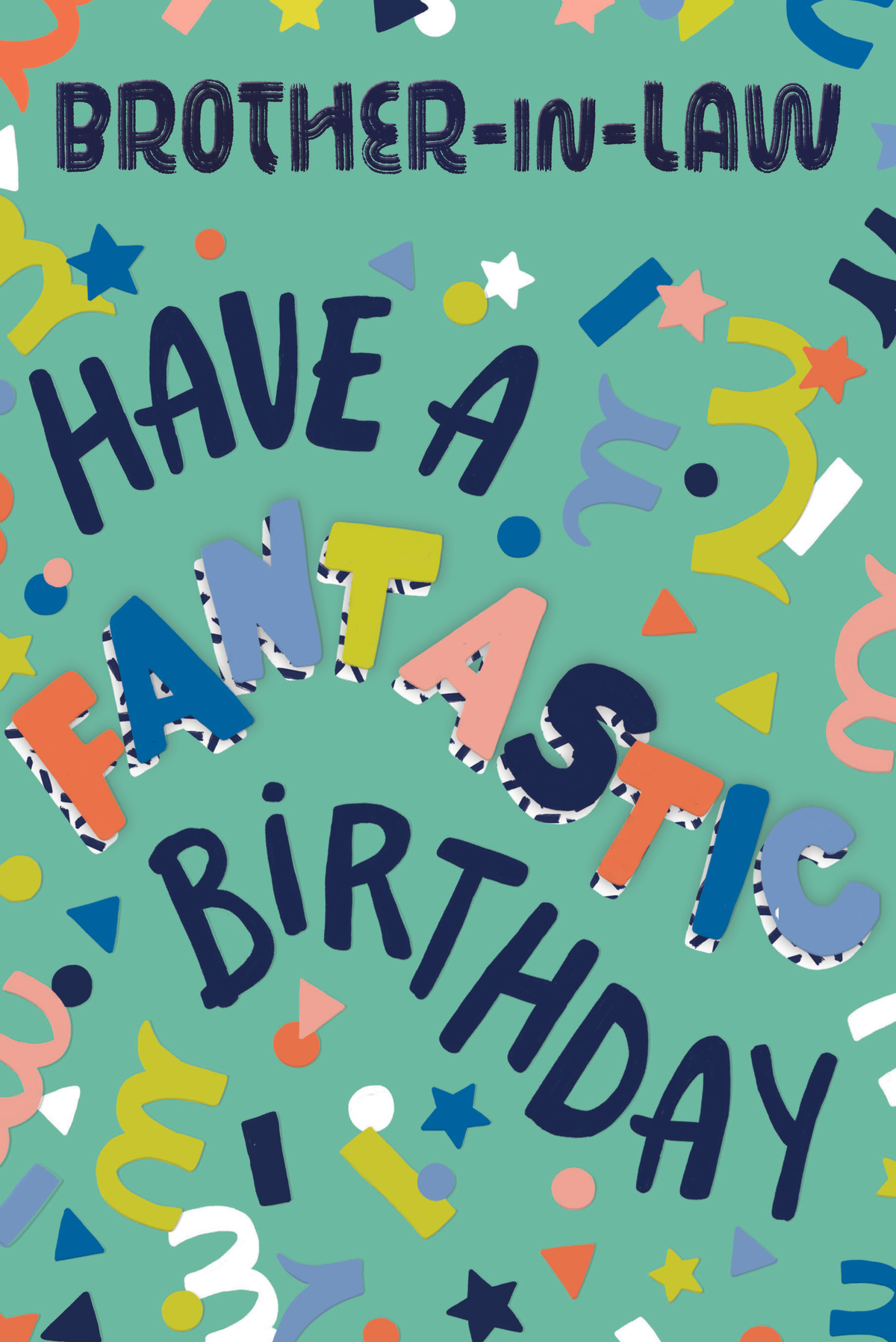 6pk Cards C75 Birthday Brother-In-Law - Tiger Feet Ireland