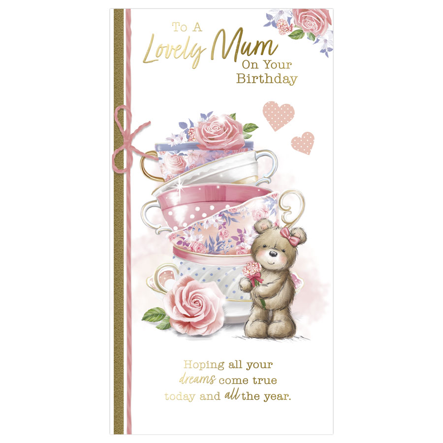 6pk Cards C55 Birthday Mum - Tiger Feet Ireland