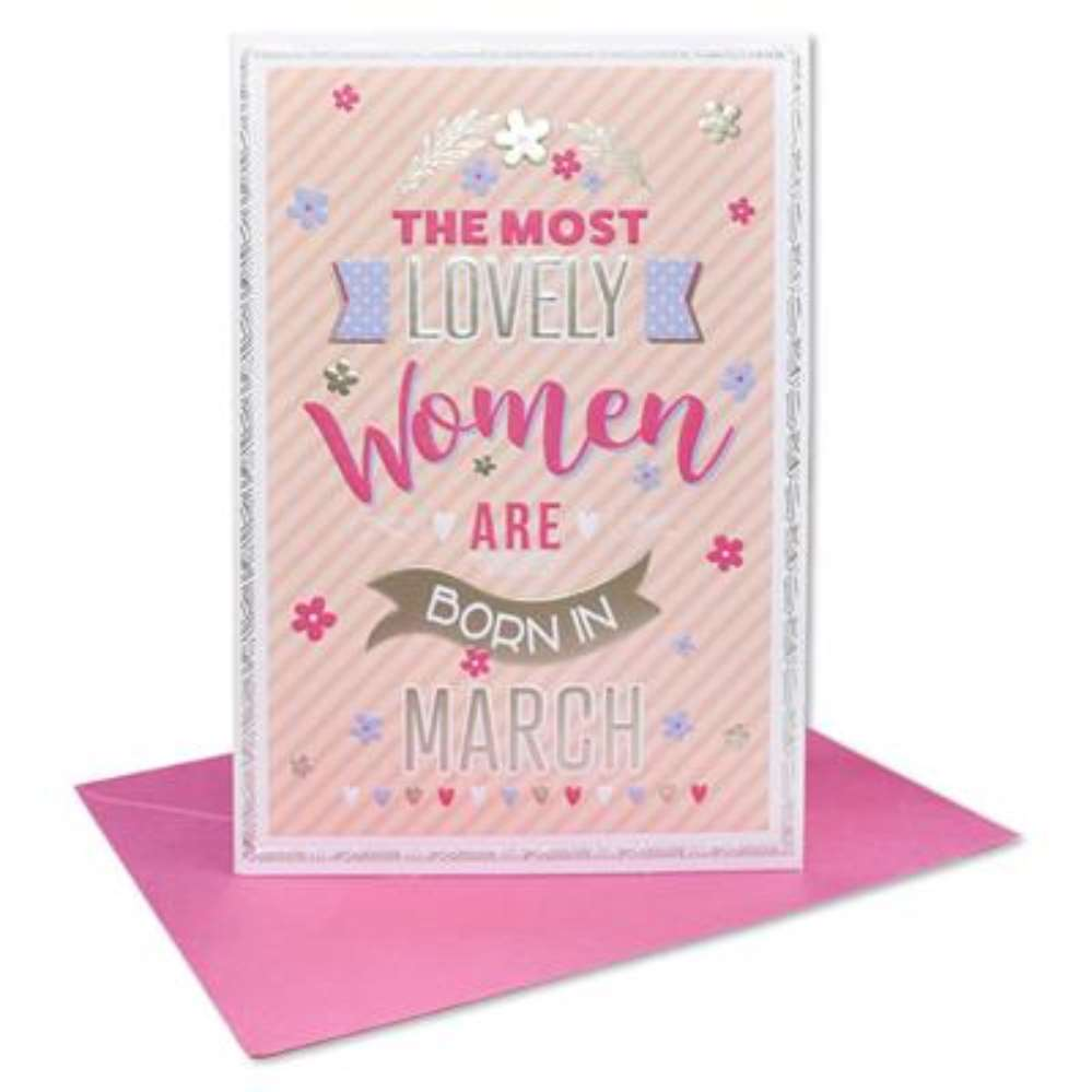 6pk Cards C50 Birthday March - Tiger Feet Ireland