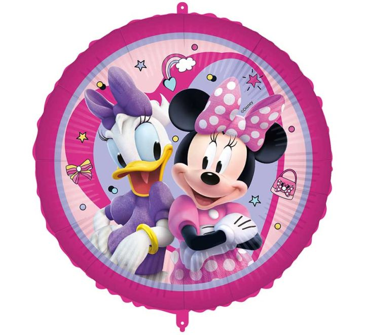 Procos Foil Balloon Minnie Mouse Junior Round 18" - Tiger Feet Ireland