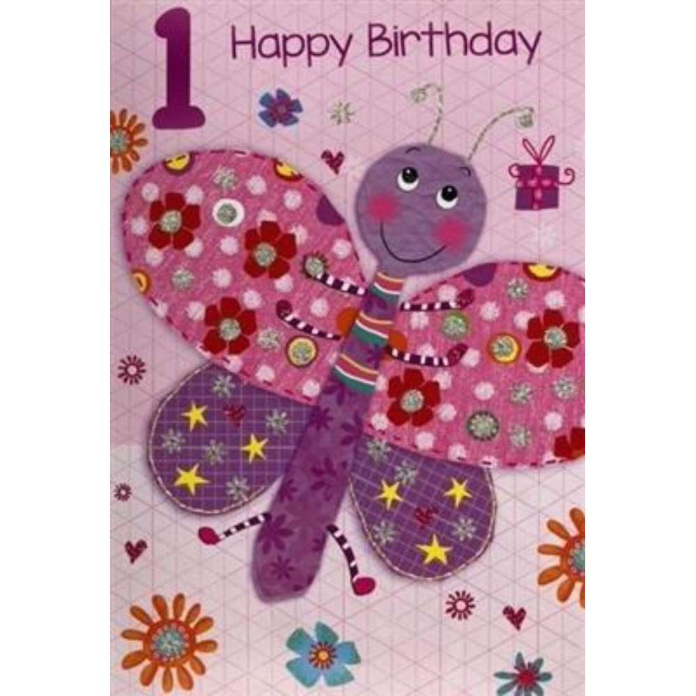 6pk Cards C50 Birthday Age 1 - Tiger Feet Ireland