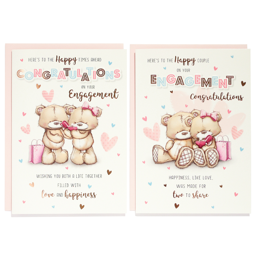 12pk Cards C50 Engagement - Tiger Feet Ireland