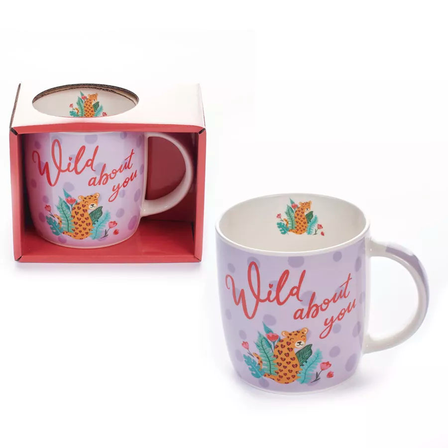 Wild About You Mug - Tiger Feet Ireland