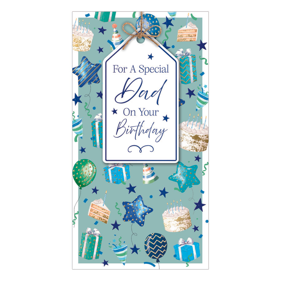 6pk Cards C55 Birthday Dad - Tiger Feet Ireland