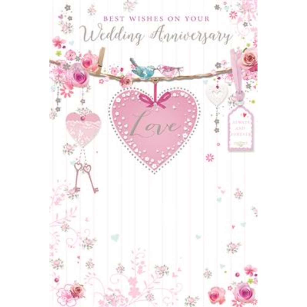 6pk Cards C50 Your Anniversary - Tiger Feet Ireland