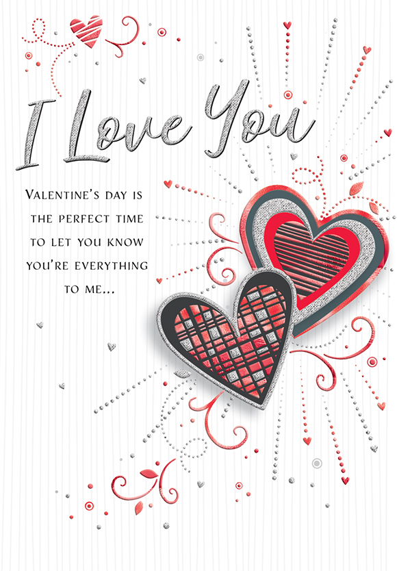 6pk Cards VD C75 Two Hearts - Tiger Feet Ireland