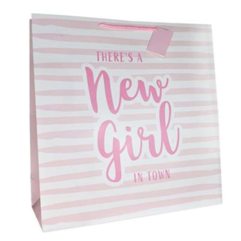 6pk Gift Bags Giant Square Text - Tiger Feet Ireland