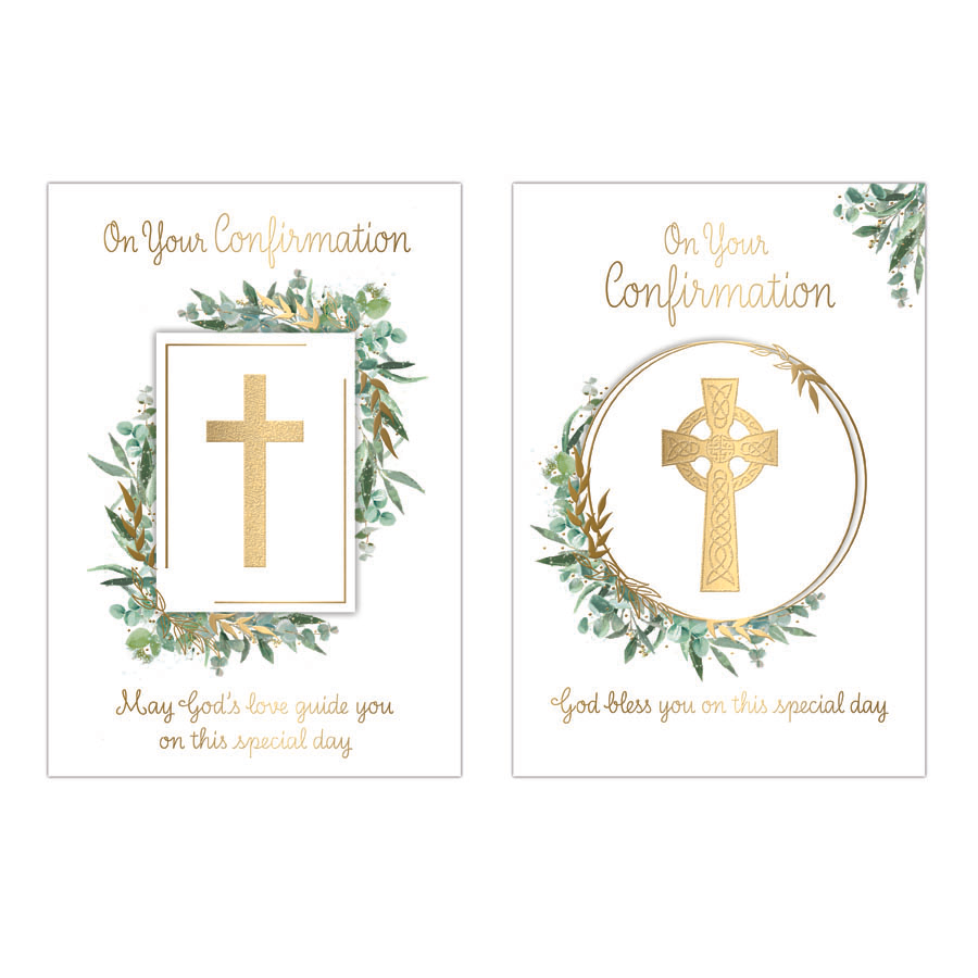 12pk Cards C50 Confirmation Open - Tiger Feet Ireland