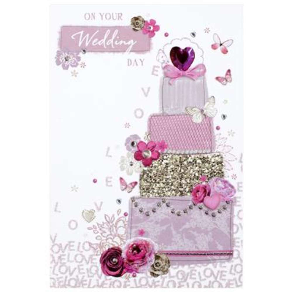6pk Cards C50 Wedding Day - Tiger Feet Ireland