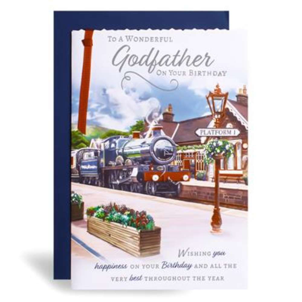 6pk Cards C75 Birthday Godfather - Tiger Feet Ireland