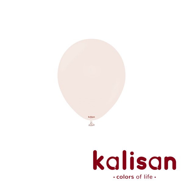 100ct Latex Balloon 5" Standard Pink Blush Kalisan - Tiger Feet Ireland