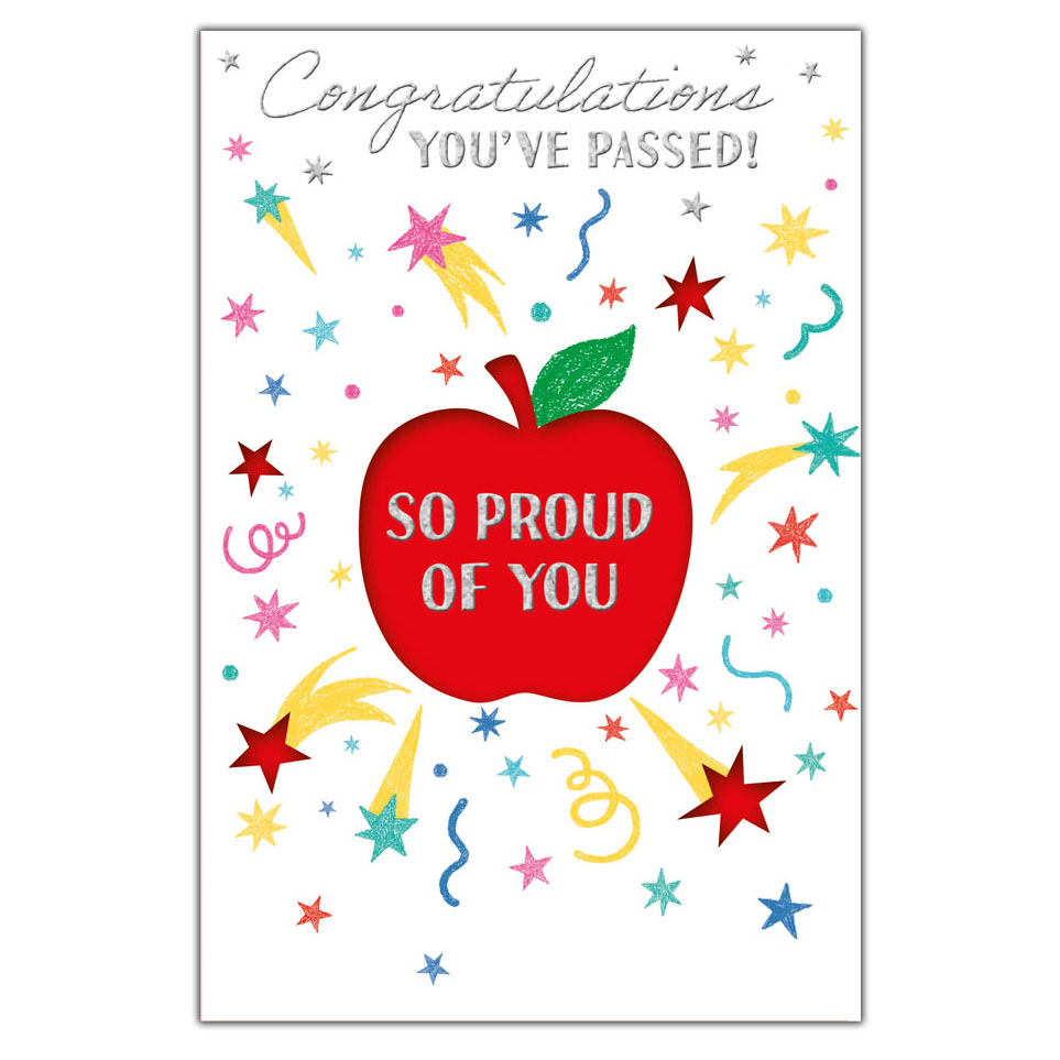 6pk Cards C75 Congratulations Exams - Tiger Feet Ireland