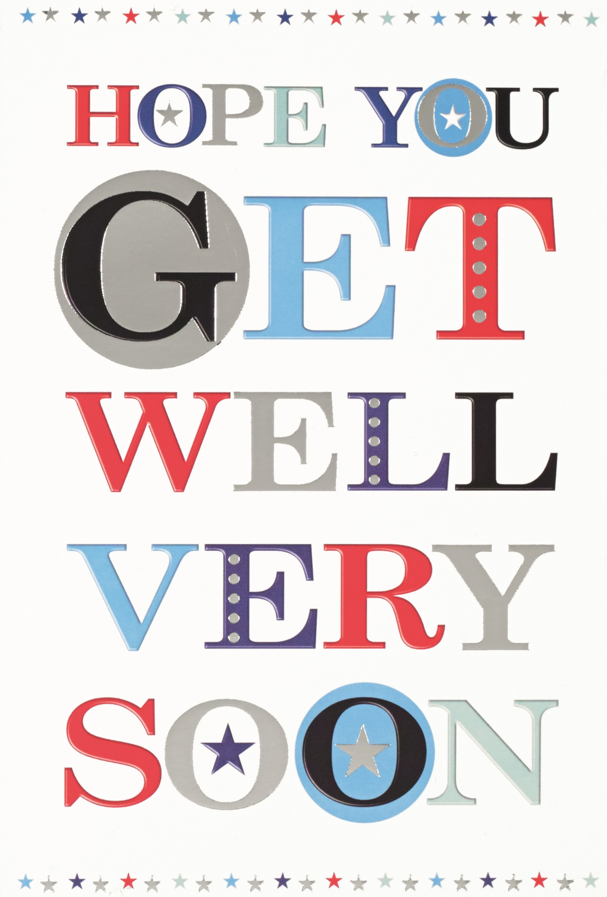6pk Cards C50 Get Well - Tiger Feet Ireland