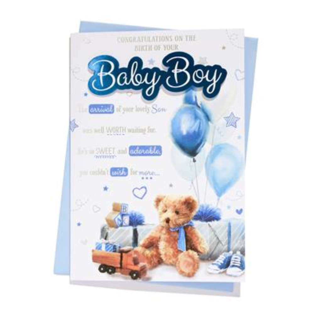 6pk Cards C90 Birth Congratulations - Tiger Feet Ireland