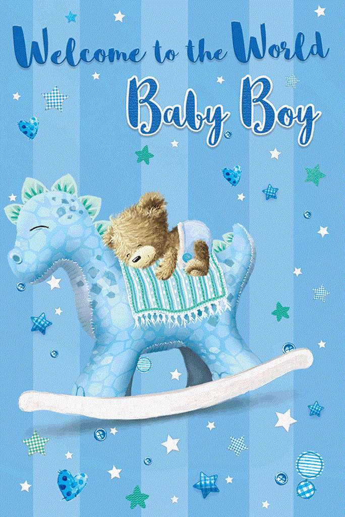 3D 6pk Cards C75 Birthday Birth Congratulations - Tiger Feet Ireland