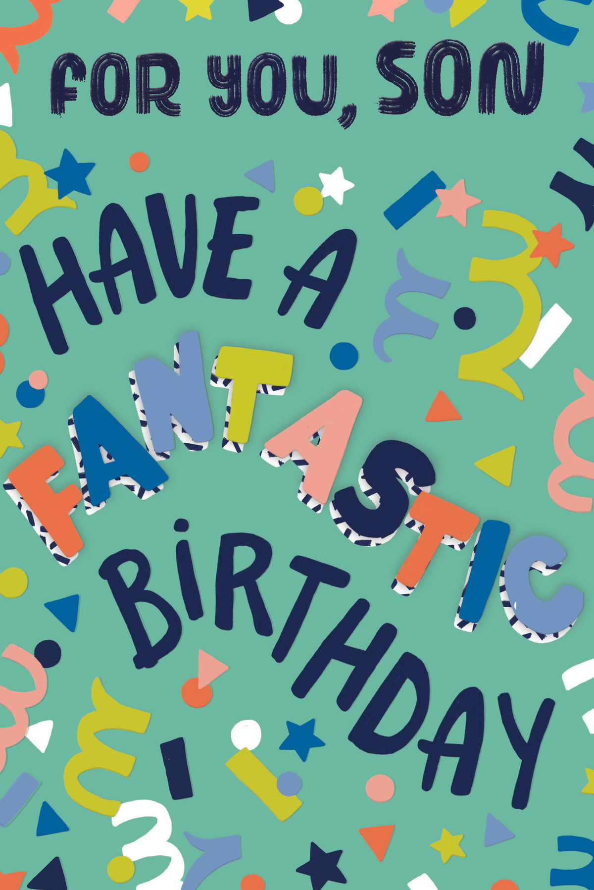 6pk Cards C75 Birthday Son - Tiger Feet Ireland