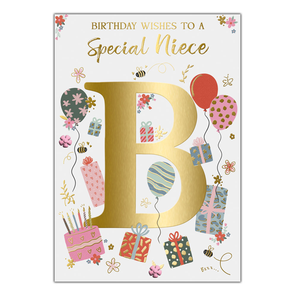 6pk Cards C50 Birthday Niece - Tiger Feet Ireland