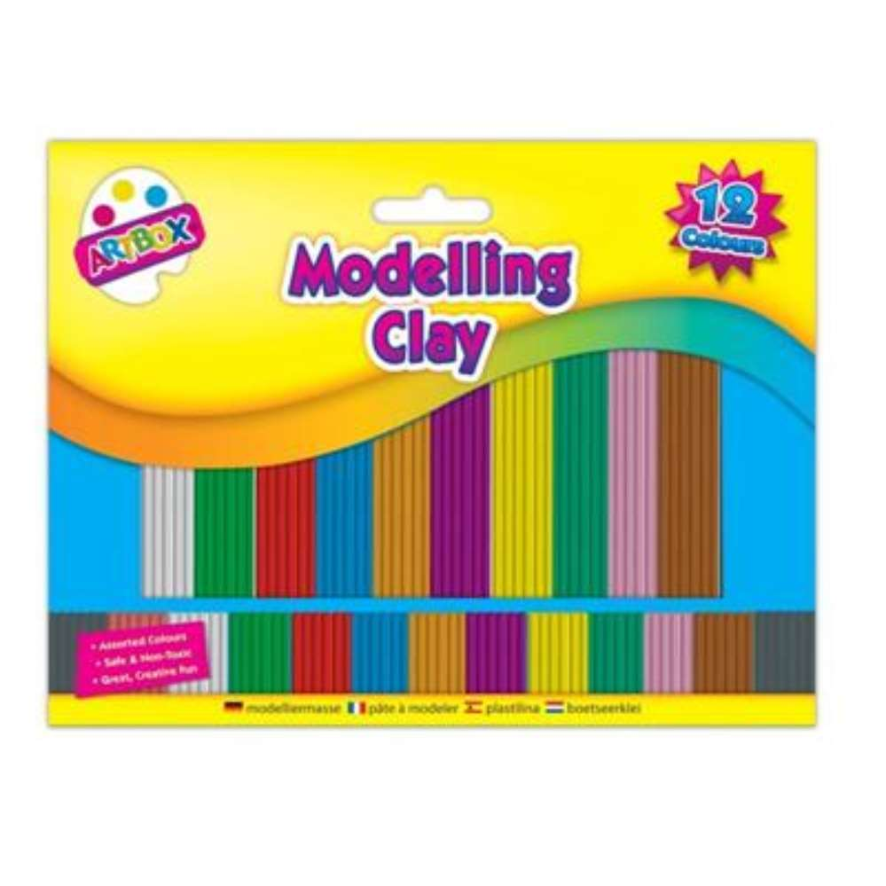12 Strips Modelling Clay Medium - Tiger Feet Ireland