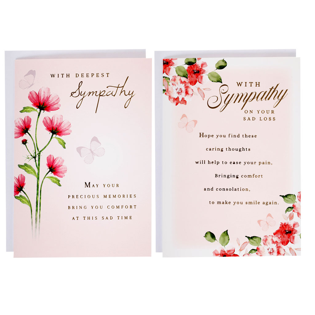 12pk Cards C50 Sympathy Open - Tiger Feet Ireland