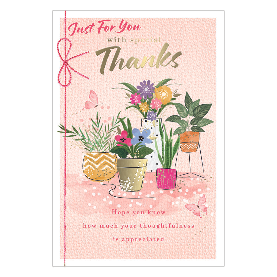 6pk Cards C75 Thank You - Tiger Feet Ireland